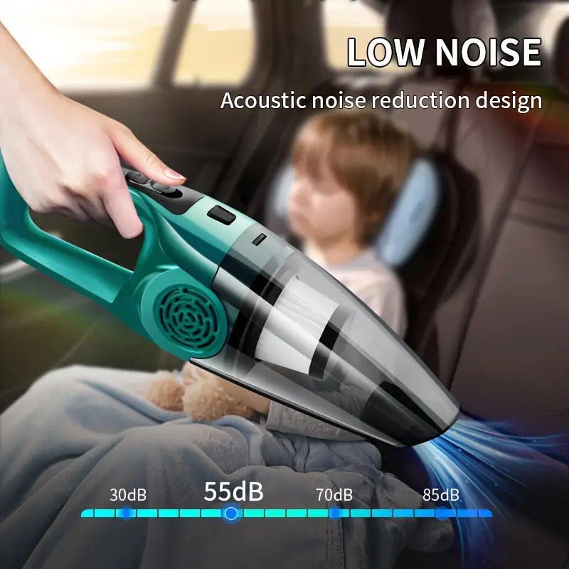 1pc Handheld Car Vacuum Cleaner