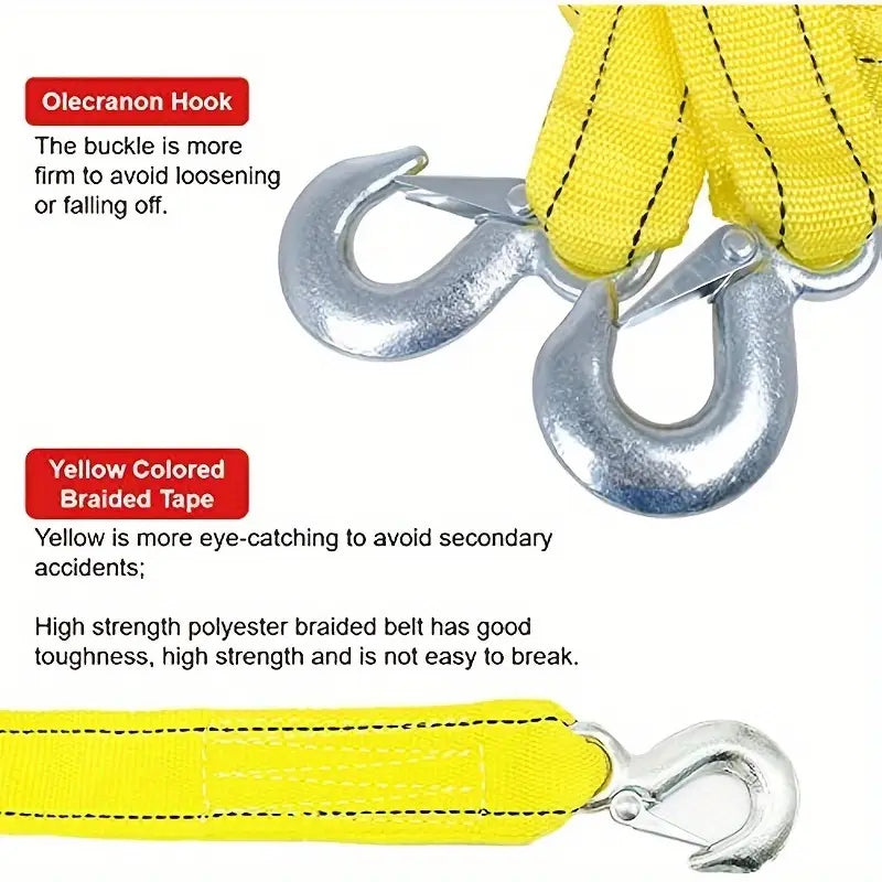5 Ton Heavy Duty Tow Strap