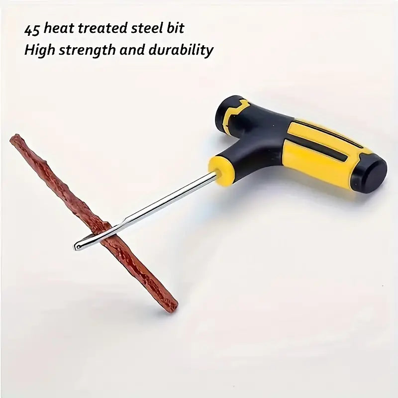 Complete Car Tire Puncture Tool Kit