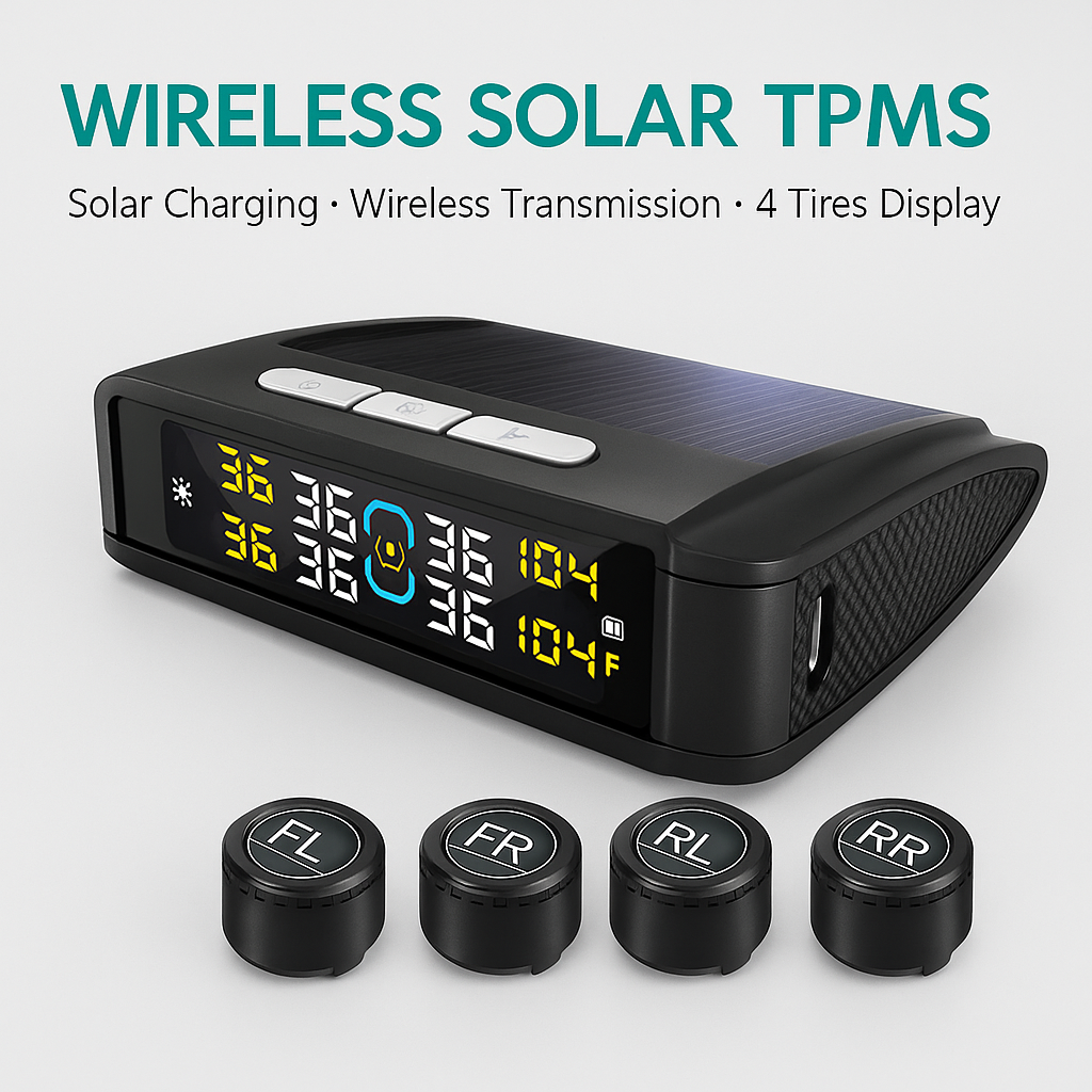 TPMS Solar Universal LCD Display (External)