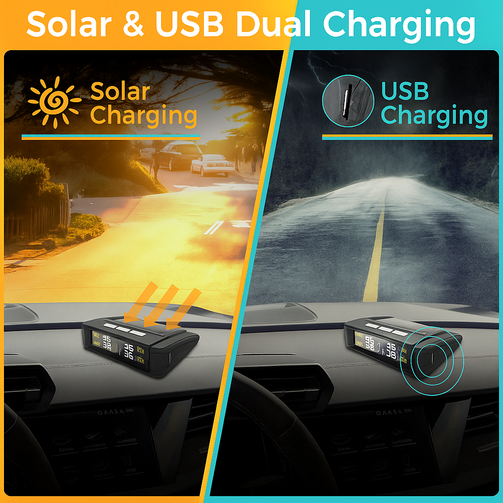 TPMS Solar Universal LCD Display (External)