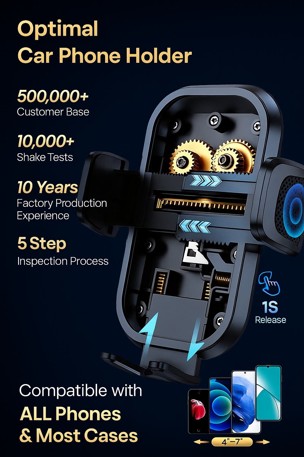 Car Dashboard Phone Holder