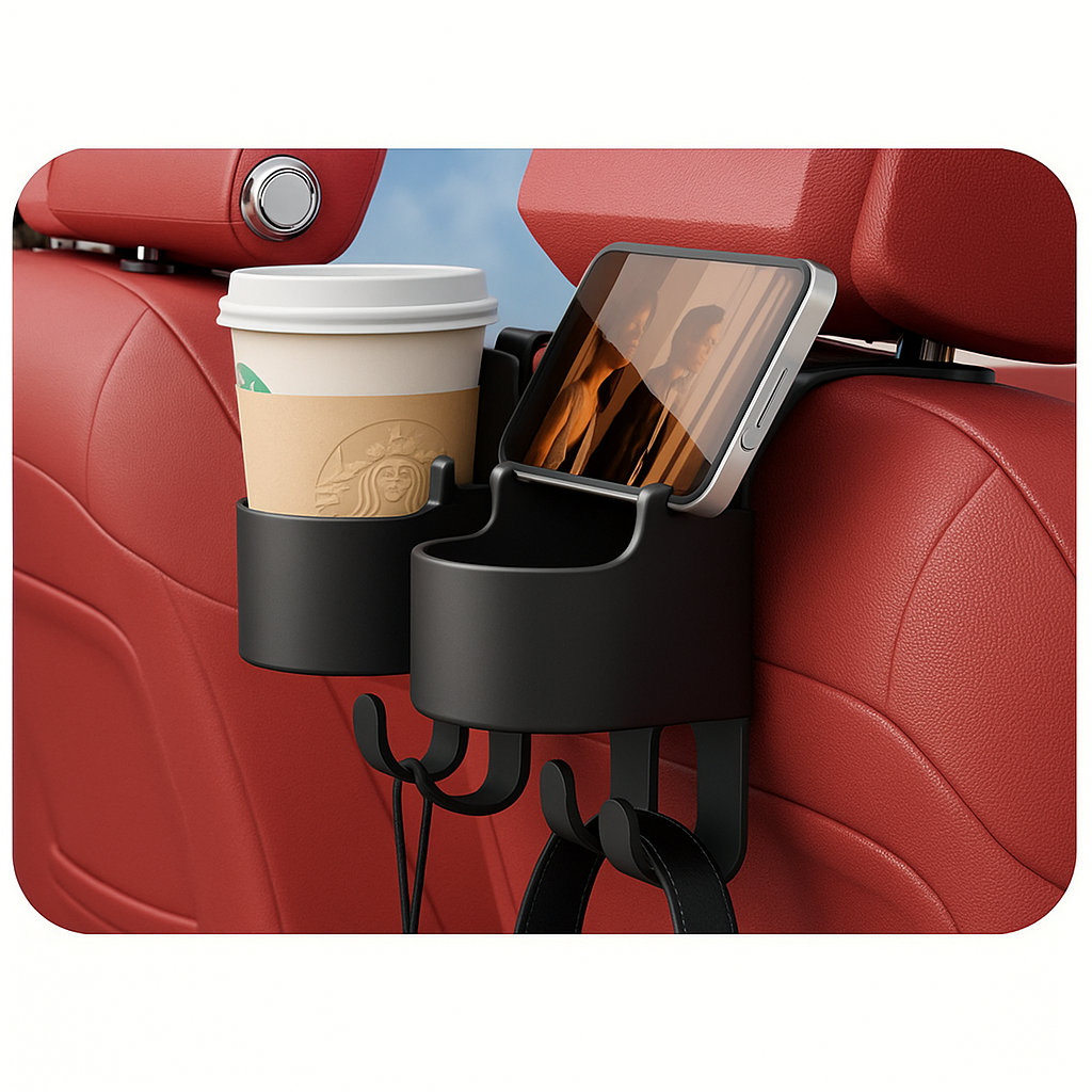 Cup Holder & Storage Box