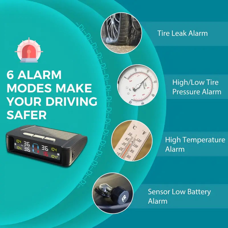 TPMS Solar Universal LCD Display (External)